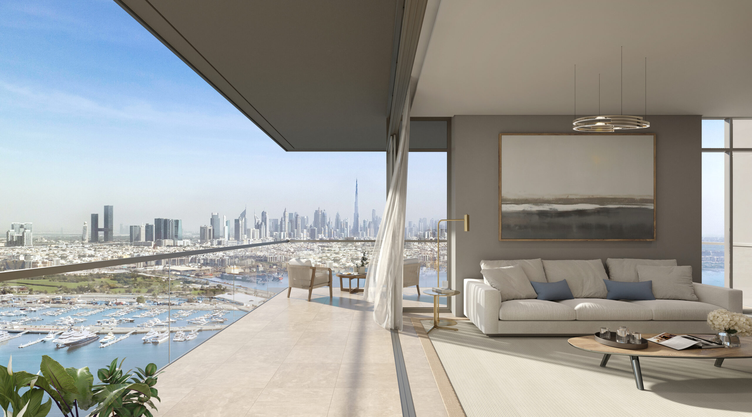 Dubai luxury apartment property interior